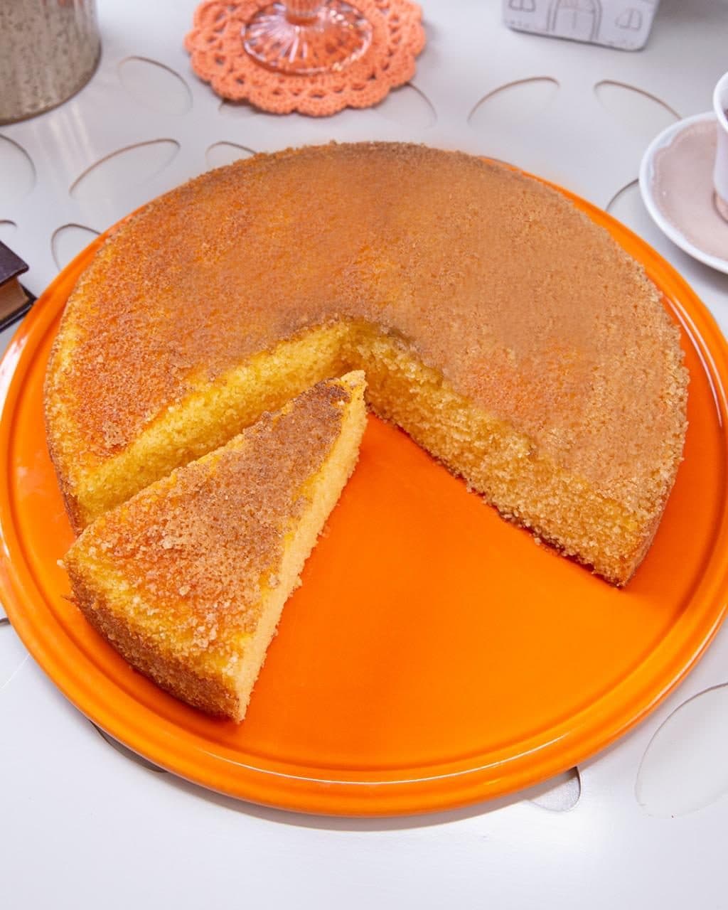 Crocante de Fubá c/ Laranja